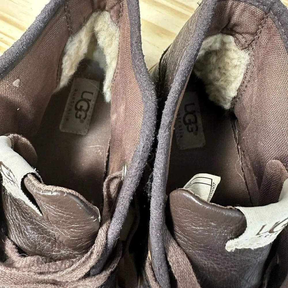 UGG Australia Brockman (Chocolate)‎ Kid Shoes 3307 Size 4